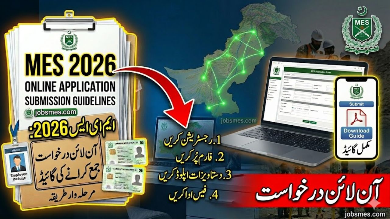 Guidelines for Online Application Submission MES Career 2026