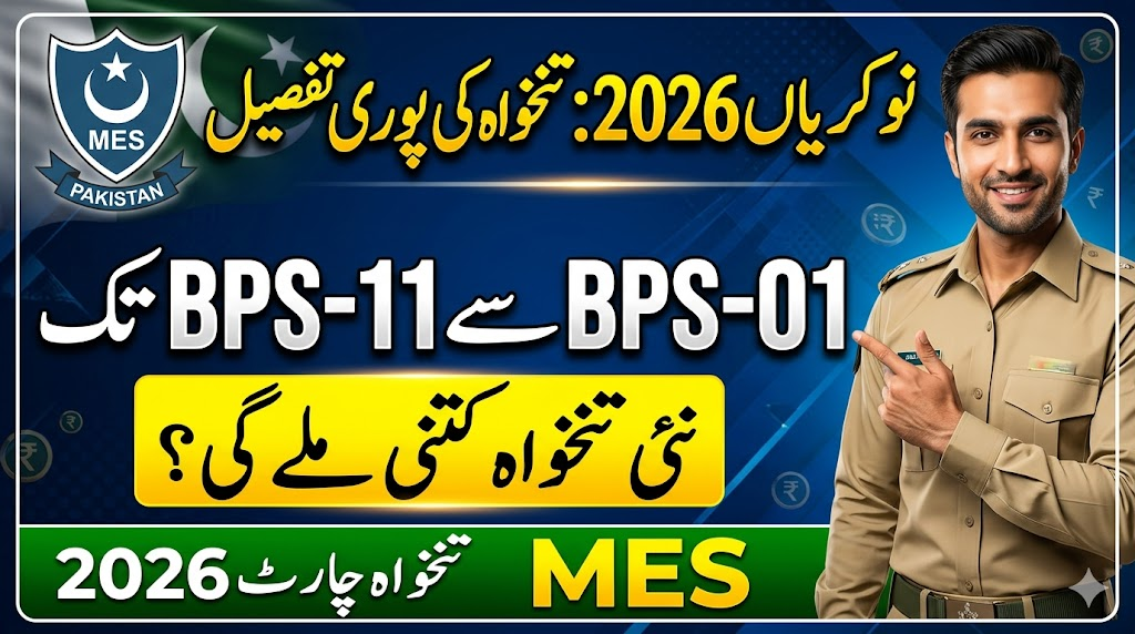 MES Salary in Pakistan (BPS-01 to BPS-11)