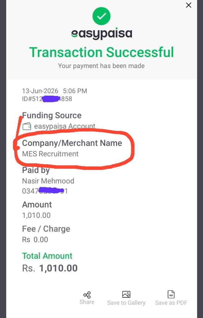 Step 6: Payment Success Confirmation