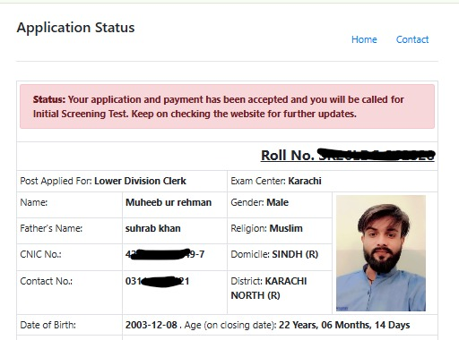 Step 7: Verify Your Application Status